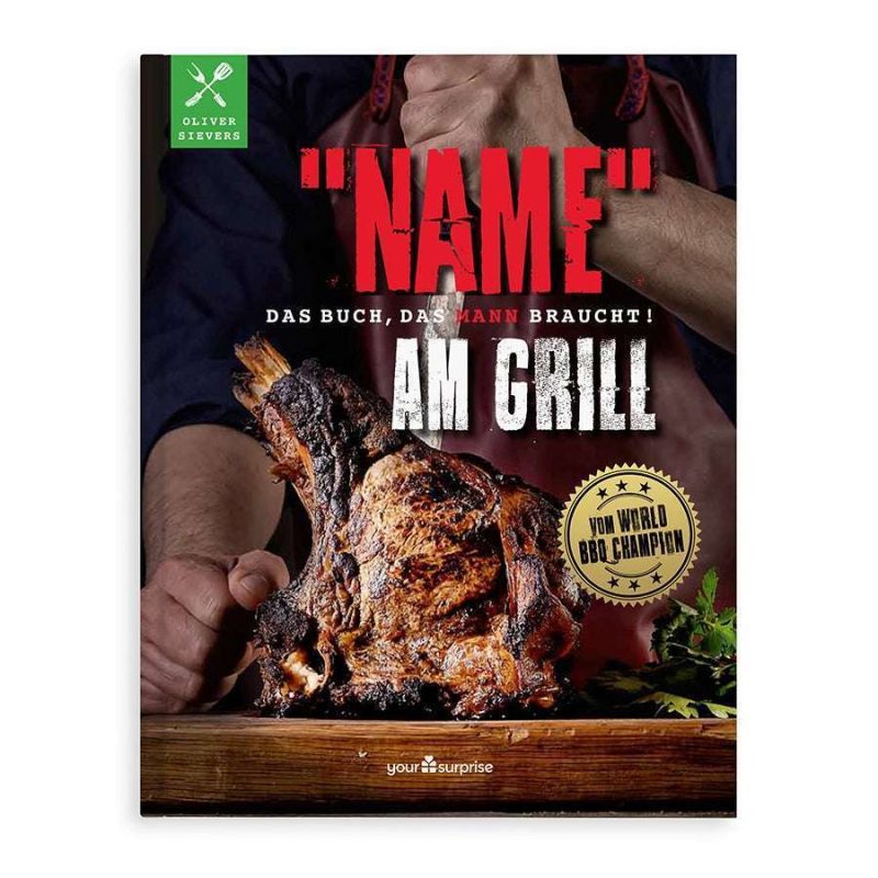 Bild von   grillbuch mit namen maennerjpg | fotogeschenkideende 🎀 Geschenke mit eigenem Foto Motiv o Text
