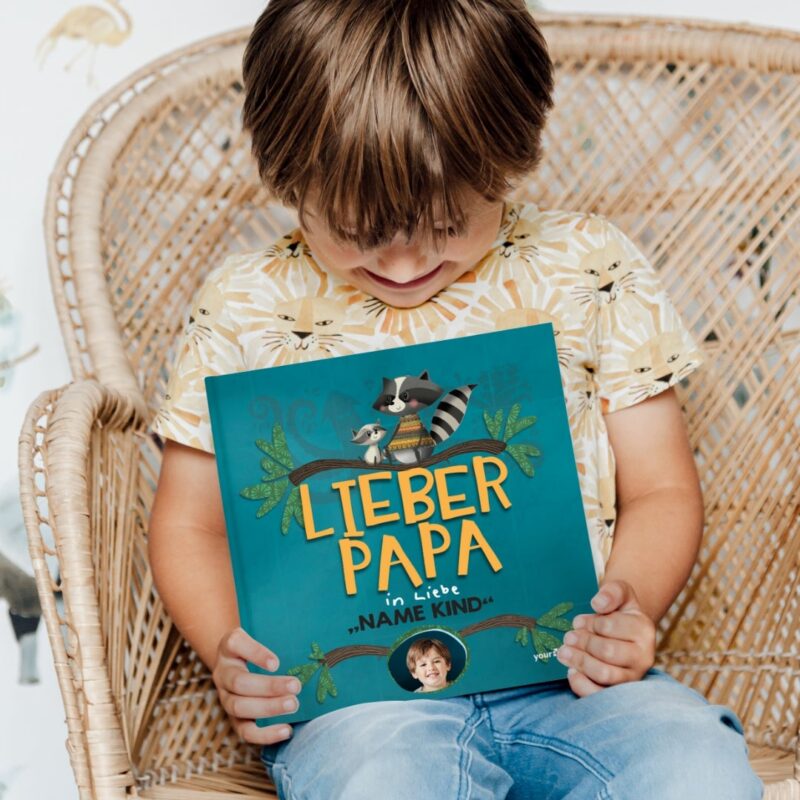 Bild von   buch mit namen lieber papajpg | fotogeschenkideende 🎀 Geschenke mit eigenem Foto Motiv o Text