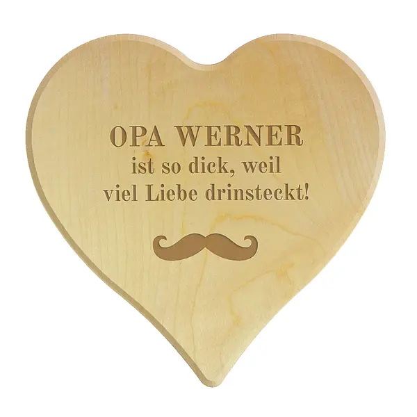 Bild von   schneidebrett aus holz in herzjpg | fotogeschenkideende 🎀 Geschenke mit eigenem Foto Motiv o Text