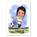 Bild von   erstellung karikatur fussballejpg | fotogeschenkideende 🎀 Geschenke mit eigenem Foto Motiv o Text