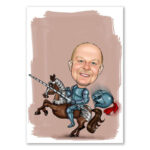 Bild von   erstellung karikatur pferde rijpg | fotogeschenkideende 🎀 Geschenke mit eigenem Foto Motiv o Text