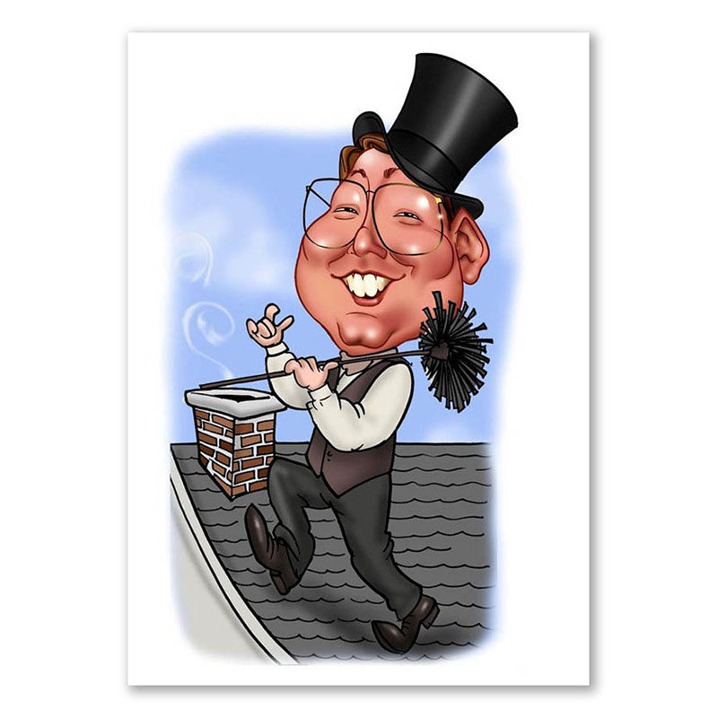 Bild von   erstellung karikatur schornstejpg | fotogeschenkideende 🎀 Geschenke mit eigenem Foto Motiv o Text