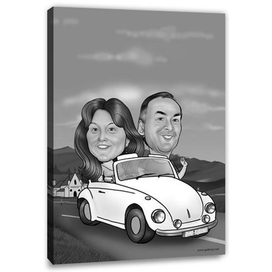 Bild von   erstellung karikatur auto andjpg | fotogeschenkideende 🎀 Geschenke mit eigenem Foto Motiv o Text