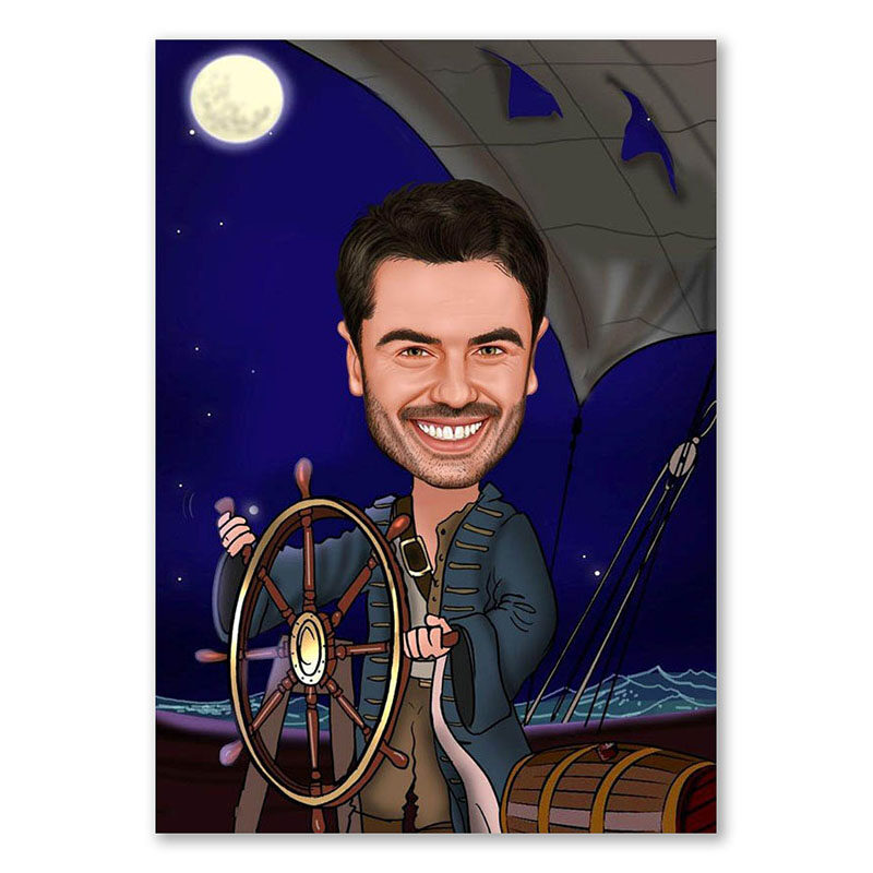 Bild von   erstellung karikatur flucht injpg | fotogeschenkideende 🎀 Geschenke mit eigenem Foto Motiv o Text