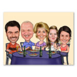 Bild von   erstellung karikatur familienjpg | fotogeschenkideende 🎀 Geschenke mit eigenem Foto Motiv o Text