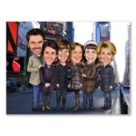 Bild von   erstellung karikatur new yorkjpg | fotogeschenkideende 🎀 Geschenke mit eigenem Foto Motiv o Text
