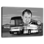Bild von   erstellung karikatur busfahrerjpg | fotogeschenkideende 🎀 Geschenke mit eigenem Foto Motiv o Text