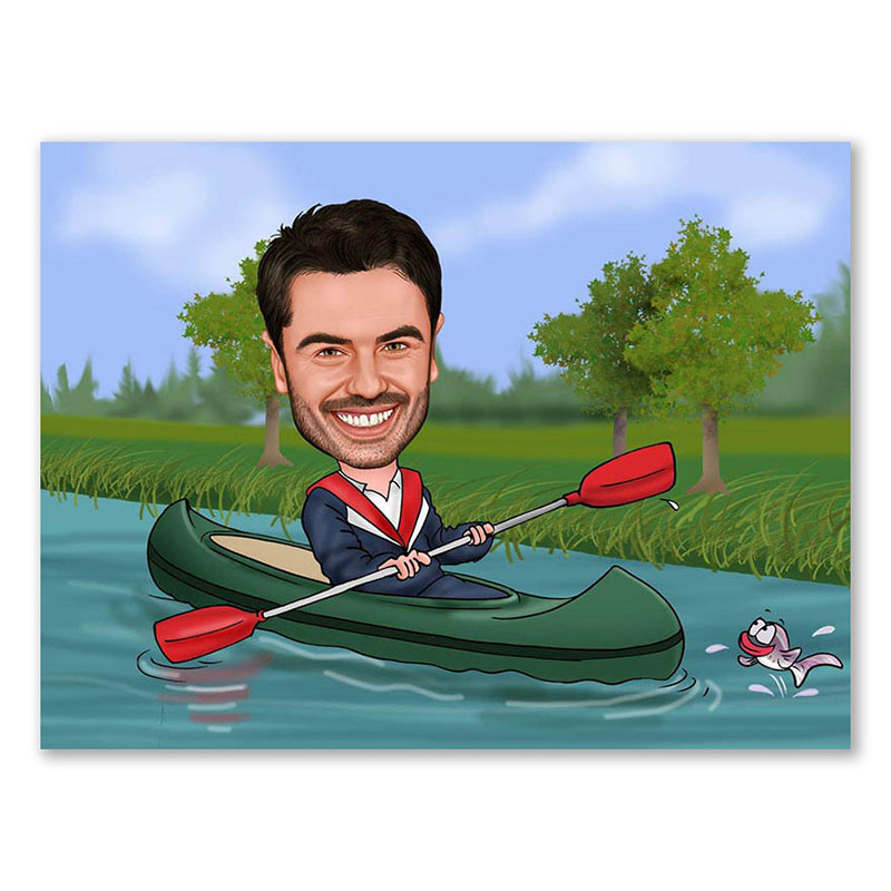 Bild von   erstellung karikatur canute mijpg | fotogeschenkideende 🎀 Geschenke mit eigenem Foto Motiv o Text