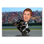 Bild von   erstellung karikatur biker stujpg | fotogeschenkideende 🎀 Geschenke mit eigenem Foto Motiv o Text