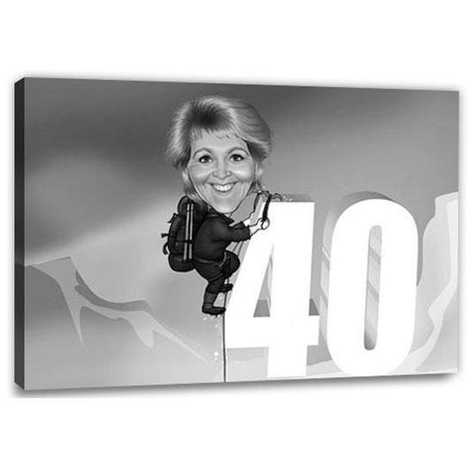 Bild von   erstellung karikatur alt werdejpg | fotogeschenkideende 🎀 Geschenke mit eigenem Foto Motiv o Text