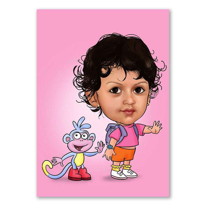 Bild von   erstellung karikatur erster kijpg | fotogeschenkideende 🎀 Geschenke mit eigenem Foto Motiv o Text