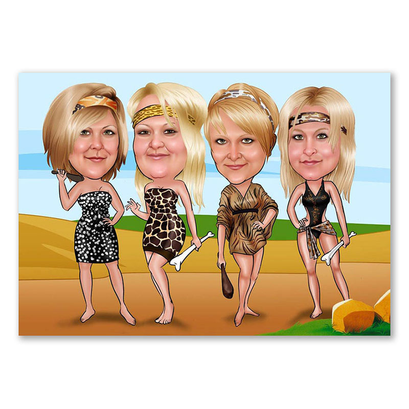 Bild von   erstellung karikatur die ureinjpg | fotogeschenkideende 🎀 Geschenke mit eigenem Foto Motiv o Text