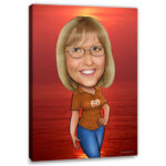 Bild von   erstellung karikatur im sonnenjpg | fotogeschenkideende 🎀 Geschenke mit eigenem Foto Motiv o Text