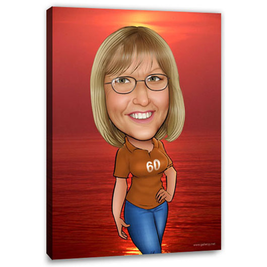 Bild von   erstellung karikatur im sonnenjpg | fotogeschenkideende 🎀 Geschenke mit eigenem Foto Motiv o Text