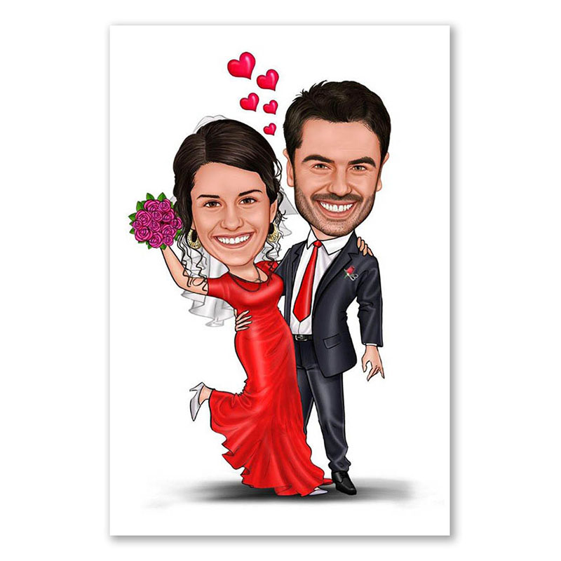 Bild von   erstellung karikatur rotes brajpg | fotogeschenkideende 🎀 Geschenke mit eigenem Foto Motiv o Text