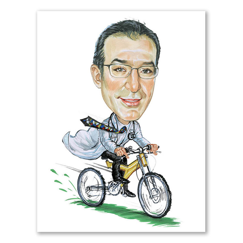 Bild von   erstellung karikatur sportlichjpg | fotogeschenkideende 🎀 Geschenke mit eigenem Foto Motiv o Text