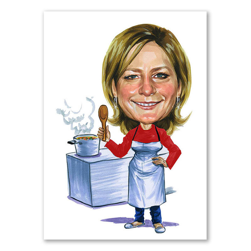 Bild von   erstellung karikatur leckereiejpg | fotogeschenkideende 🎀 Geschenke mit eigenem Foto Motiv o Text