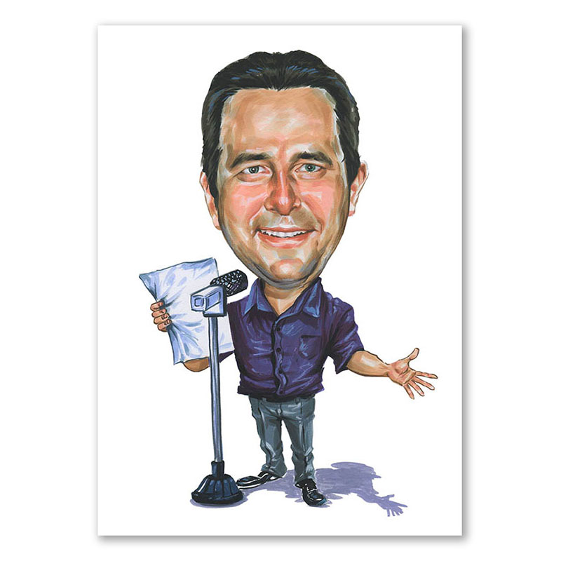 Bild von   erstellung karikatur redner amjpg | fotogeschenkideende 🎀 Geschenke mit eigenem Foto Motiv o Text