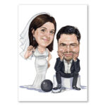 Bild von   erstellung karikatur gebundenejpg | fotogeschenkideende 🎀 Geschenke mit eigenem Foto Motiv o Text
