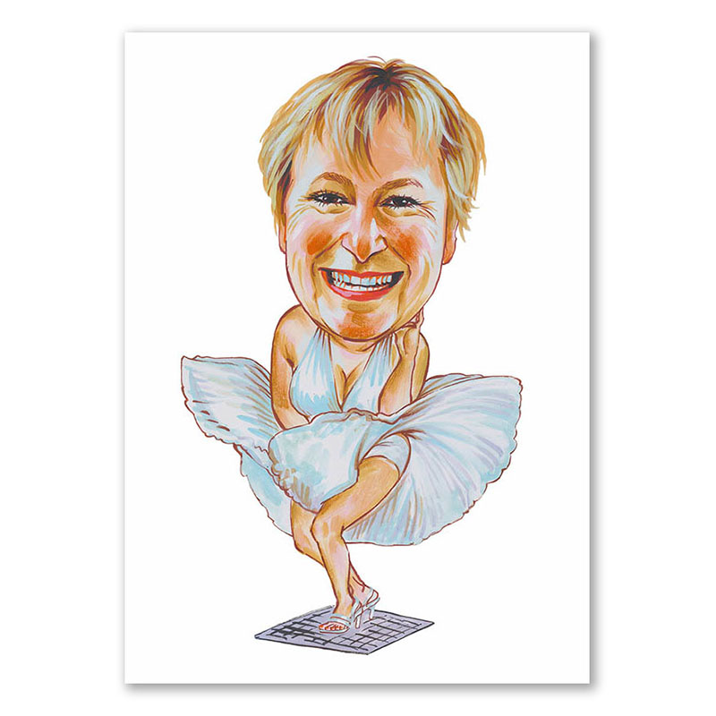 Bild von   erstellung karikatur wehendesjpg | fotogeschenkideende 🎀 Geschenke mit eigenem Foto Motiv o Text