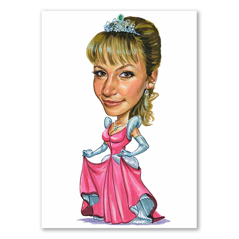 Bild von   erstellung karikatur frau mitjpg | fotogeschenkideende 🎀 Geschenke mit eigenem Foto Motiv o Text