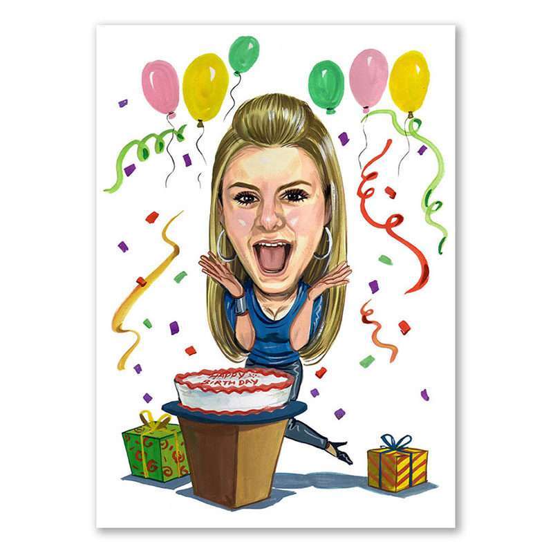 Bild von   erstellung karikatur geburtstajpg | fotogeschenkideende 🎀 Geschenke mit eigenem Foto Motiv o Text