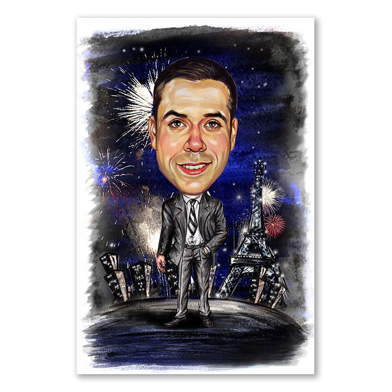 Bild von   erstellung karikatur marathonljpg | fotogeschenkideende 🎀 Geschenke mit eigenem Foto Motiv o Text