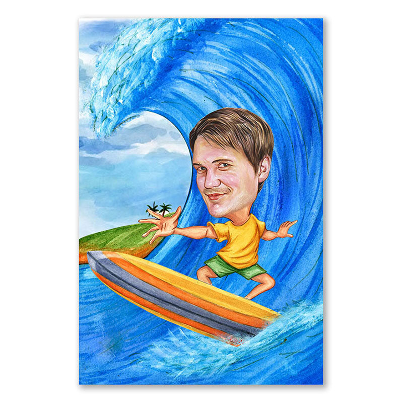 Erstellung Karikatur Luferin (cdi484), inkl. 1 Person