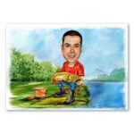 Bild von   erstellung karikatur putzfraujpg | fotogeschenkideende 🎀 Geschenke mit eigenem Foto Motiv o Text