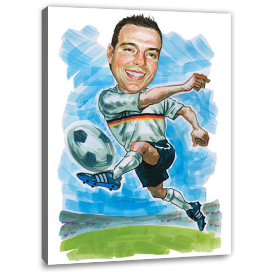 Bild von   erstellung karikatur fuballspijpg | fotogeschenkideende 🎀 Geschenke mit eigenem Foto Motiv o Text