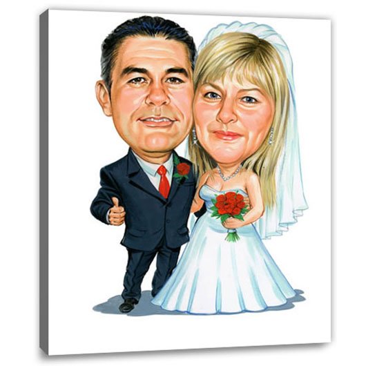Bild von   erstellung karikatur glcklichejpg | fotogeschenkideende 🎀 Geschenke mit eigenem Foto Motiv o Text