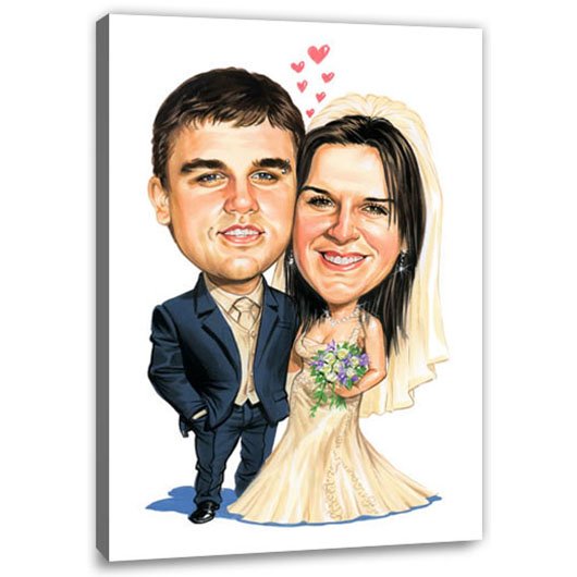 Bild von   erstellung karikatur glcklichejpg | fotogeschenkideende 🎀 Geschenke mit eigenem Foto Motiv o Text
