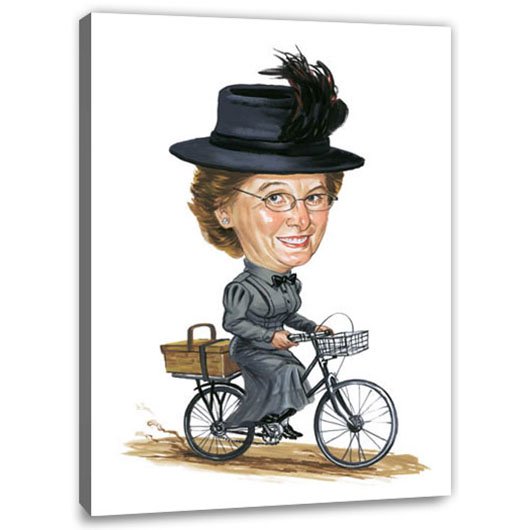 Bild von   erstellung karikatur dame aufjpg | fotogeschenkideende 🎀 Geschenke mit eigenem Foto Motiv o Text