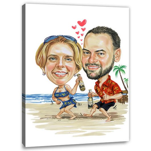 Bild von   erstellung karikatur urlaubsfejpg | fotogeschenkideende 🎀 Geschenke mit eigenem Foto Motiv o Text