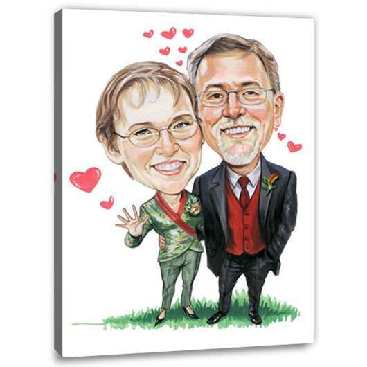 Bild von   erstellung karikatur liebesglcjpg | fotogeschenkideende 🎀 Geschenke mit eigenem Foto Motiv o Text