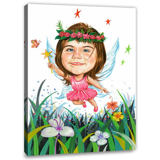 Bild von   erstellung karikatur elfe cjujpg | fotogeschenkideende 🎀 Geschenke mit eigenem Foto Motiv o Text
