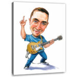 Bild von   erstellung karikatur guitrarrejpg | fotogeschenkideende 🎀 Geschenke mit eigenem Foto Motiv o Text