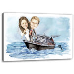 Bild von   erstellung karikatur hochzeitjpg | fotogeschenkideende 🎀 Geschenke mit eigenem Foto Motiv o Text