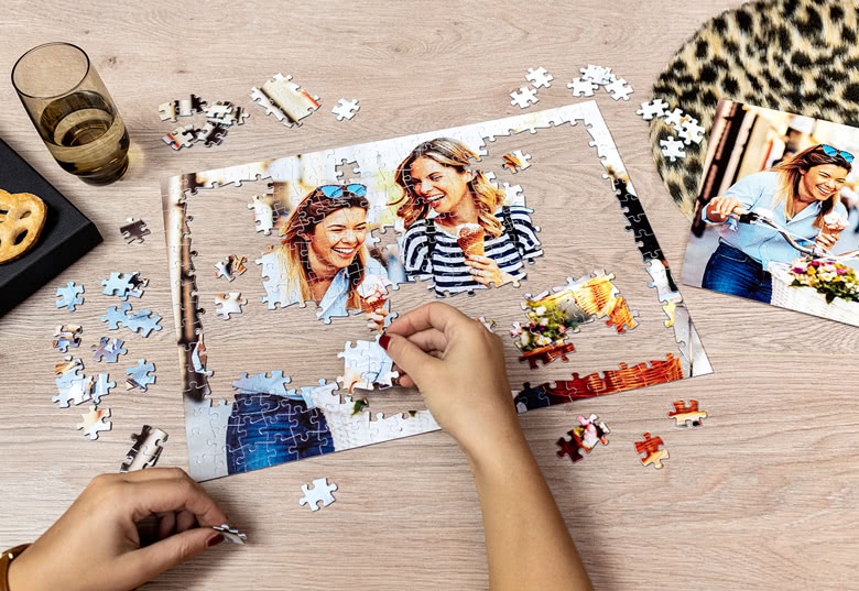 Bild von   foto puzzle  teile hartpapjpg | fotogeschenkideende 🎀 Geschenke mit eigenem Foto Motiv o Text