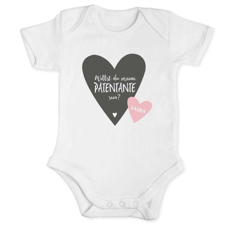Bild von   patentante babybody kurzarjpg | fotogeschenkideende 🎀 Geschenke mit eigenem Foto Motiv o Text