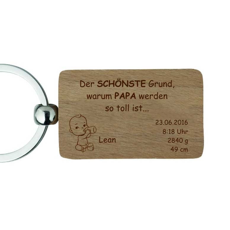 Bild von   holz schluesselanhaenger mit gjpg | fotogeschenkideende 🎀 Geschenke mit eigenem Foto Motiv o Text