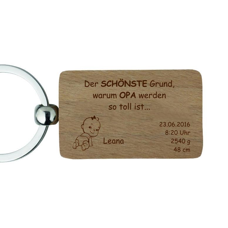 Bild von   holz schluesselanhaenger mit gjpg | fotogeschenkideende 🎀 Geschenke mit eigenem Foto Motiv o Text