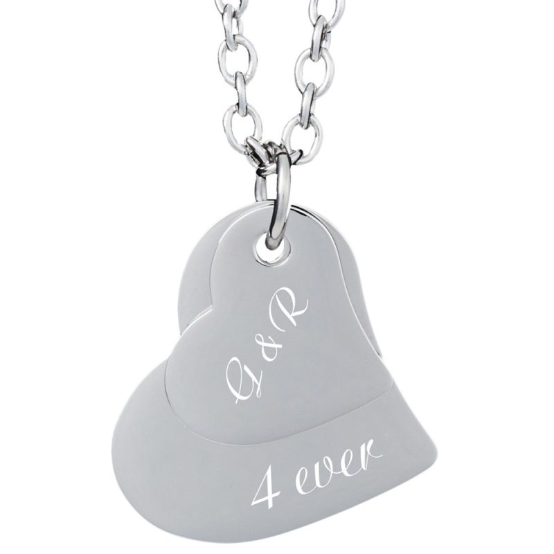 Bild von   anhaenger mit gravur doppeltesjpg | fotogeschenkideende 🎀 Geschenke mit eigenem Foto Motiv o Text