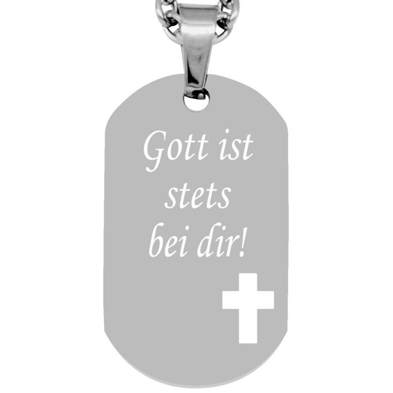 Bild von   anhaenger dogtag kreuz siljpg | fotogeschenkideende 🎀 Geschenke mit eigenem Foto Motiv o Text