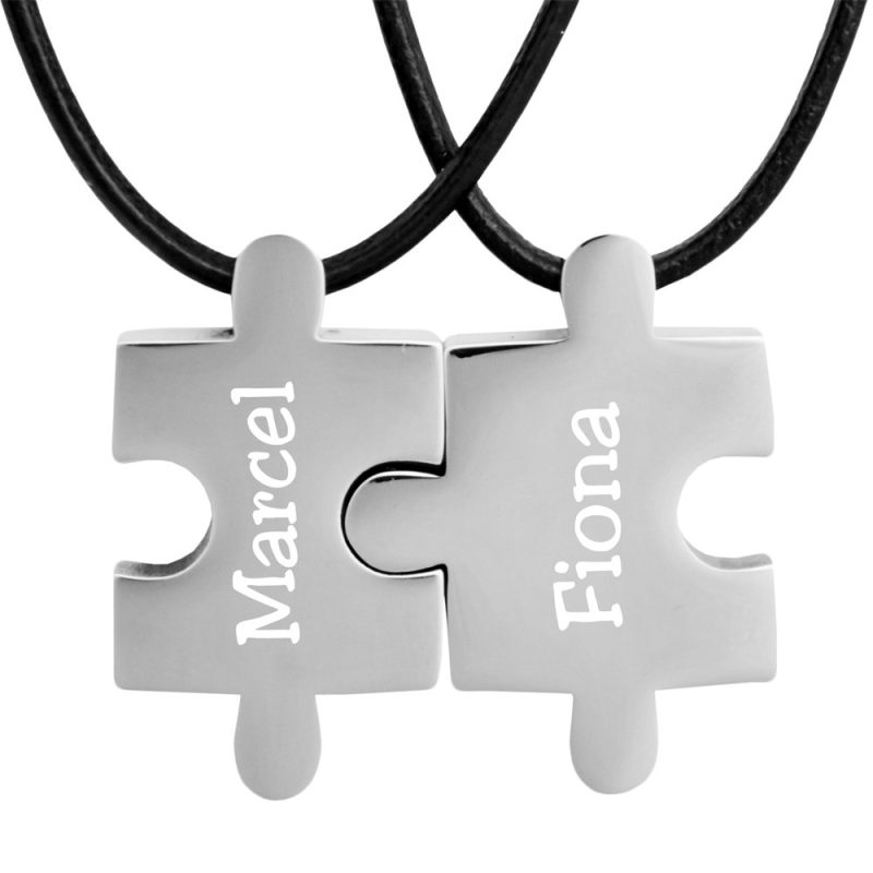 Bild von   partner anhaenger puzzle mit gjpg | fotogeschenkideende 🎀 Geschenke mit eigenem Foto Motiv o Text