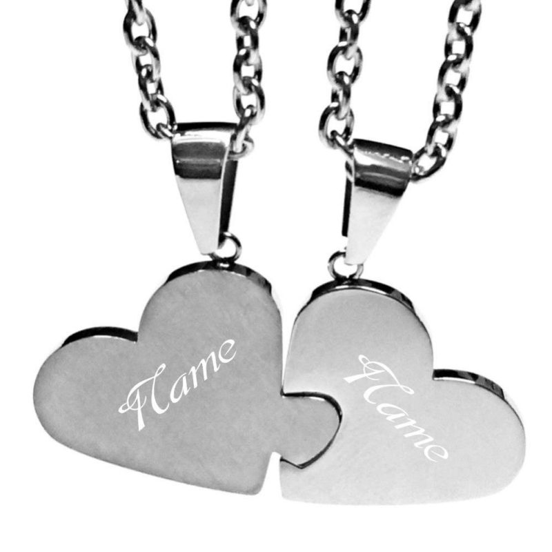 Bild von   partner anhaenger mit gravur hjpg | fotogeschenkideende 🎀 Geschenke mit eigenem Foto Motiv o Text