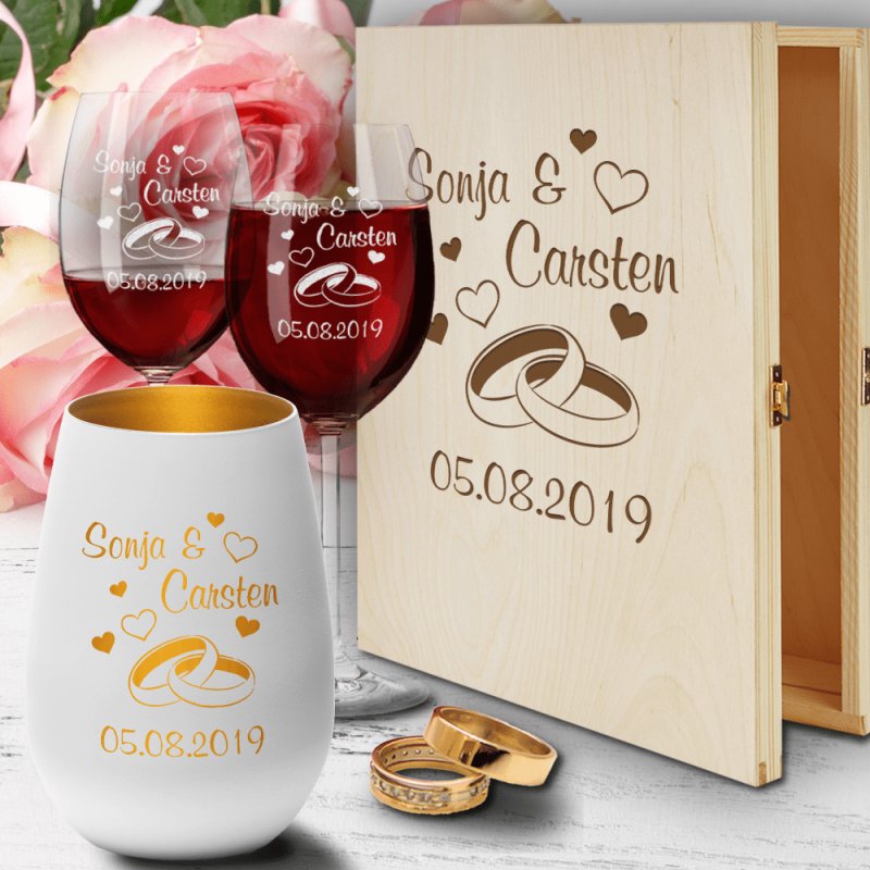 Bild von   holz geschenkbox zur hochzeitpng | fotogeschenkideende 🎀 Geschenke mit eigenem Foto Motiv o Text