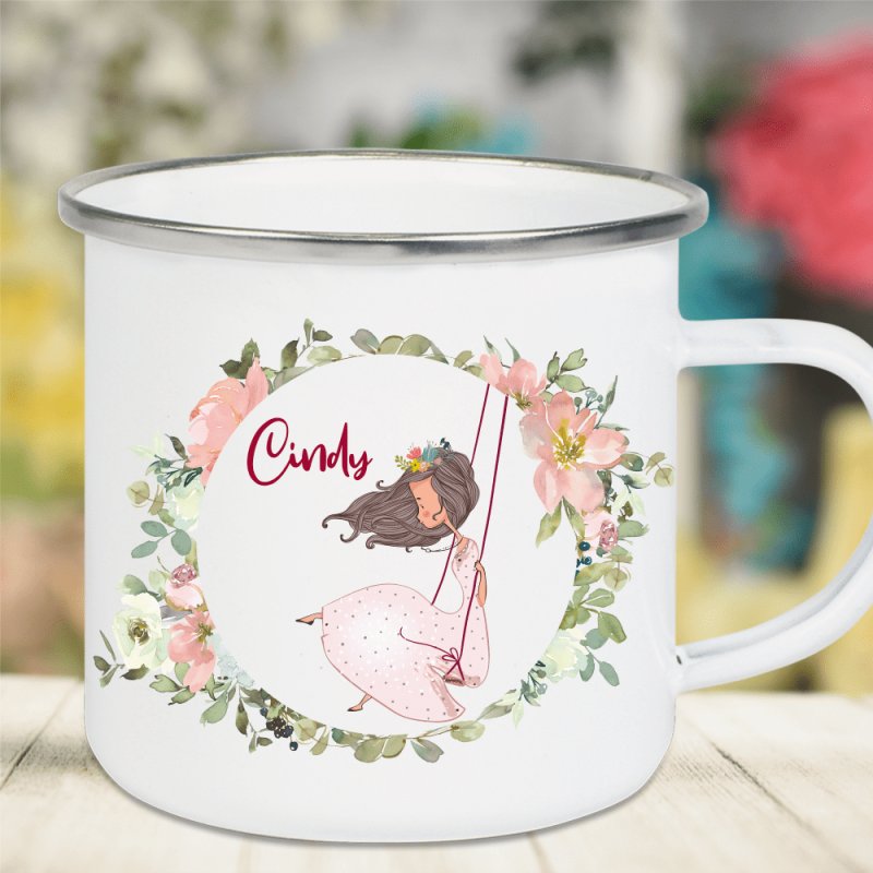 Bild von   emaille tasse kinder mit deinepng | fotogeschenkideende 🎀 Geschenke mit eigenem Foto Motiv o Text