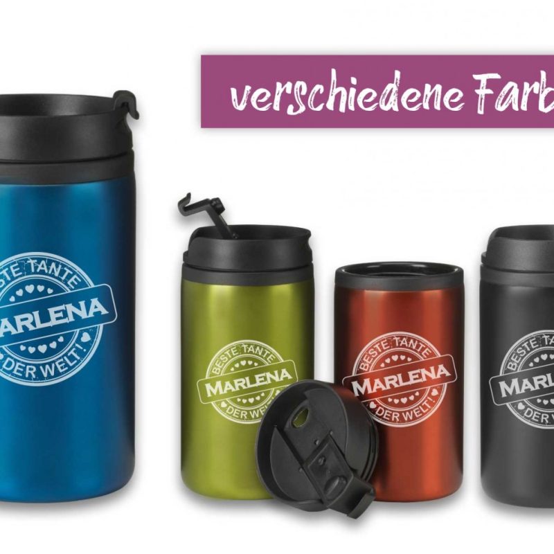 Bild von   thermobecher button beste tajpg | fotogeschenkideende 🎀 Geschenke mit eigenem Foto Motiv o Text