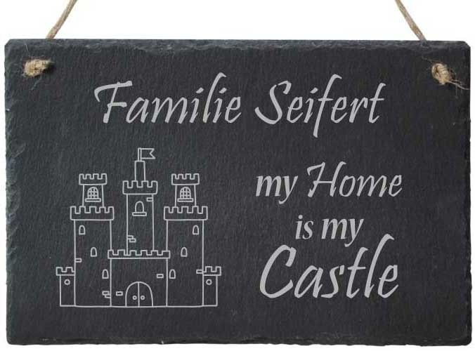 Bild von   tuerschild schiefer mit namensjpg | fotogeschenkideende 🎀 Geschenke mit eigenem Foto Motiv o Text